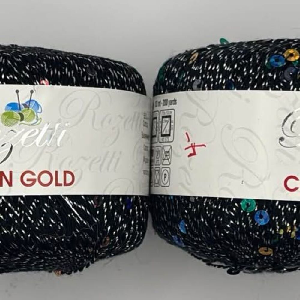 Rozetti Cotton Gold Yarn - 2 Skeins - #356